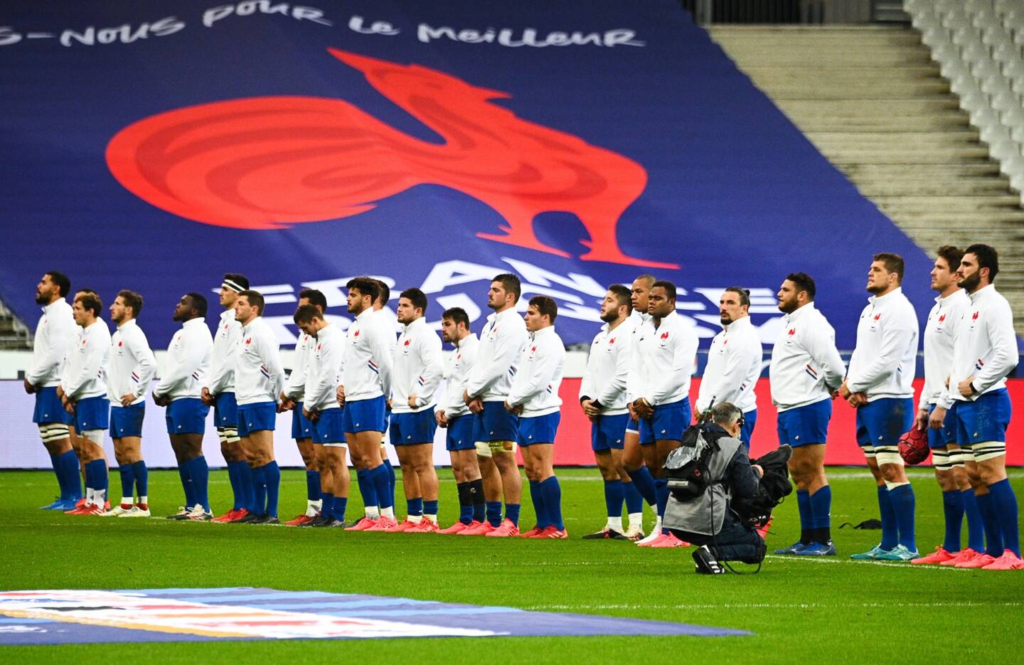 The French rugby team is ranked 5th in the world.