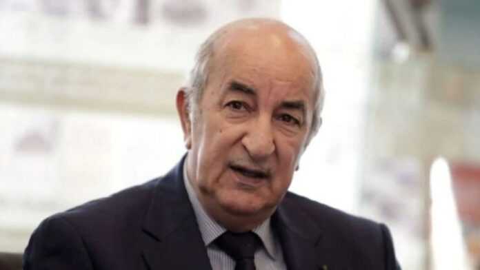 Algerian President Abdelmadjid Tebboune