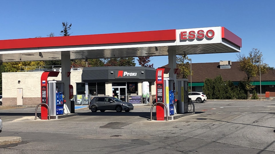 A small shop operating inside a gas station.