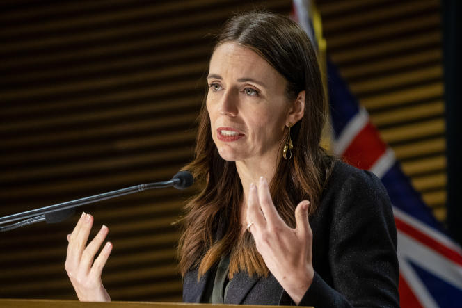 New Zealand Prime Minister Jacinta Artern announced the end of her imprisonment in Auckland on November 22, 2021 in Wellington.