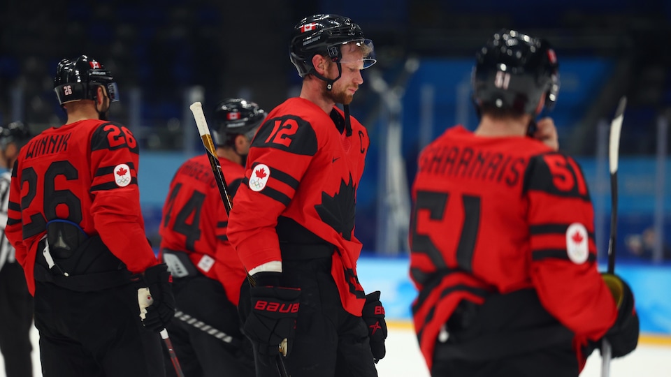 Eric Stahl and Canada complete their confrontation against the United States at the Beijing Olympics.