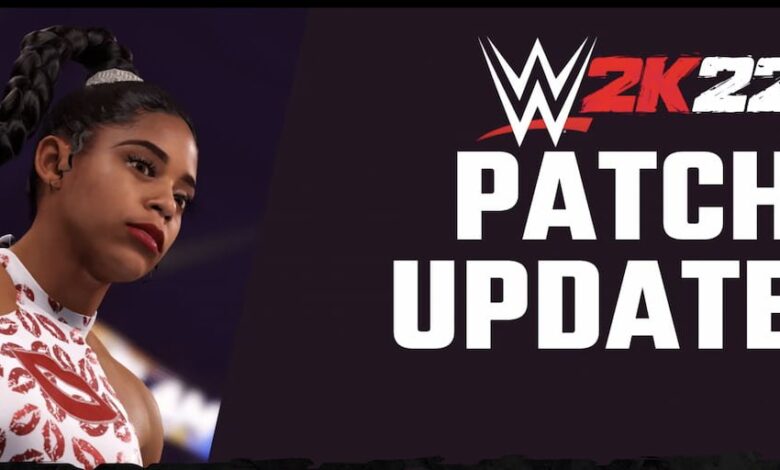 WWE 22K1.07 Update 2 Patch Notes (March 30) 1