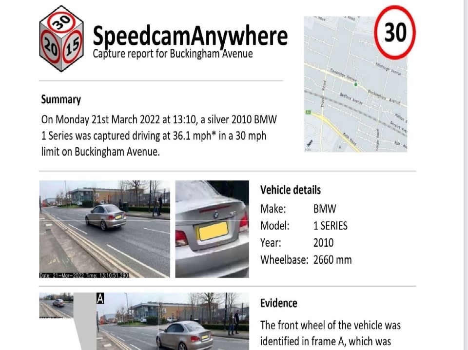 Speedcam anywhere