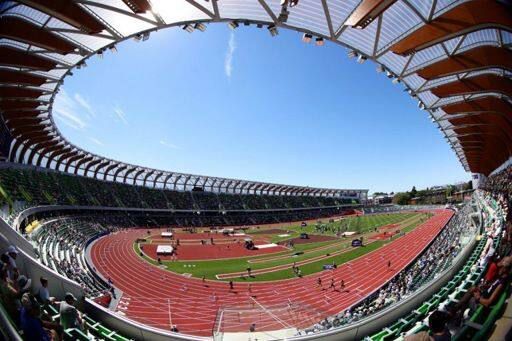 Eugene, "Trackdown America"Theater of the first World Athletics Championships in the United States