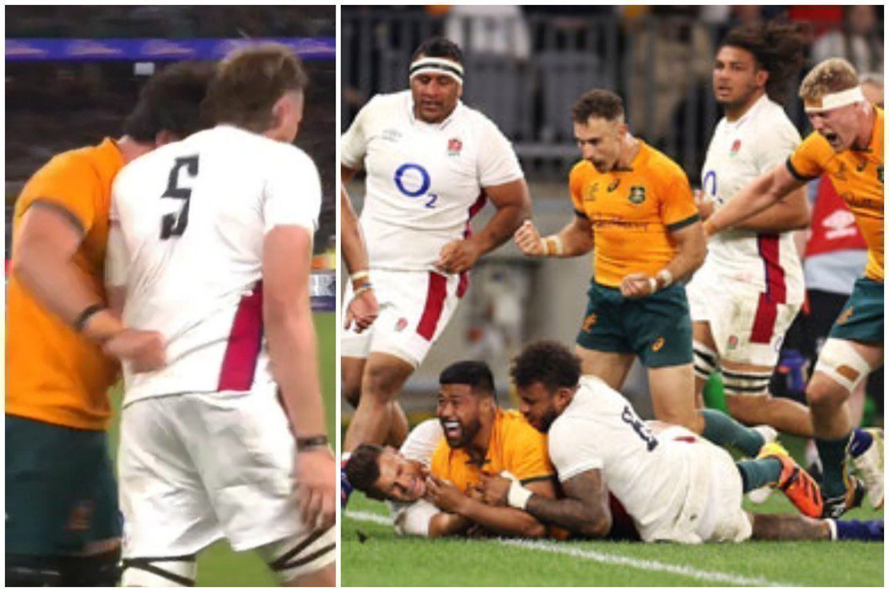 Despite Darcy Swain's bloodshed, the Wallabies XV prevailed against De La Rose.