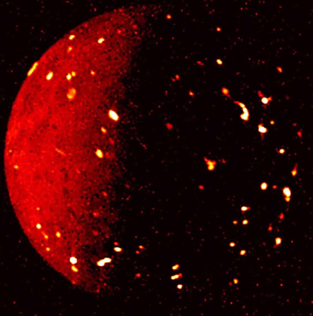 The discovery of the most volcanic moon in the solar system